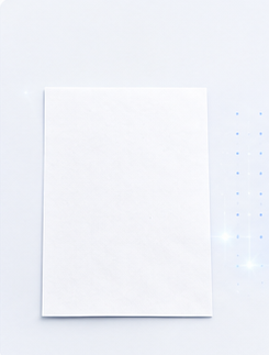 A blank sheet of paper